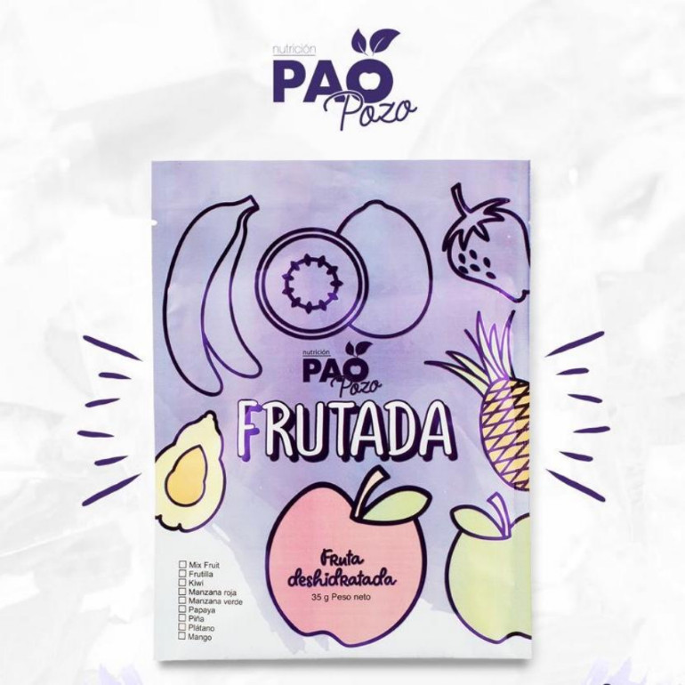 PaoPozoNutrición Frutilla Deshidratada